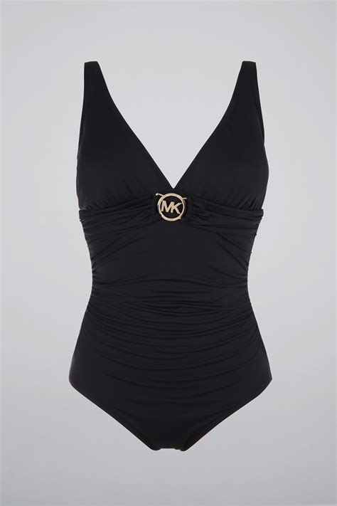 one piece swimsuit michael kors|Michael Kors black bikini.